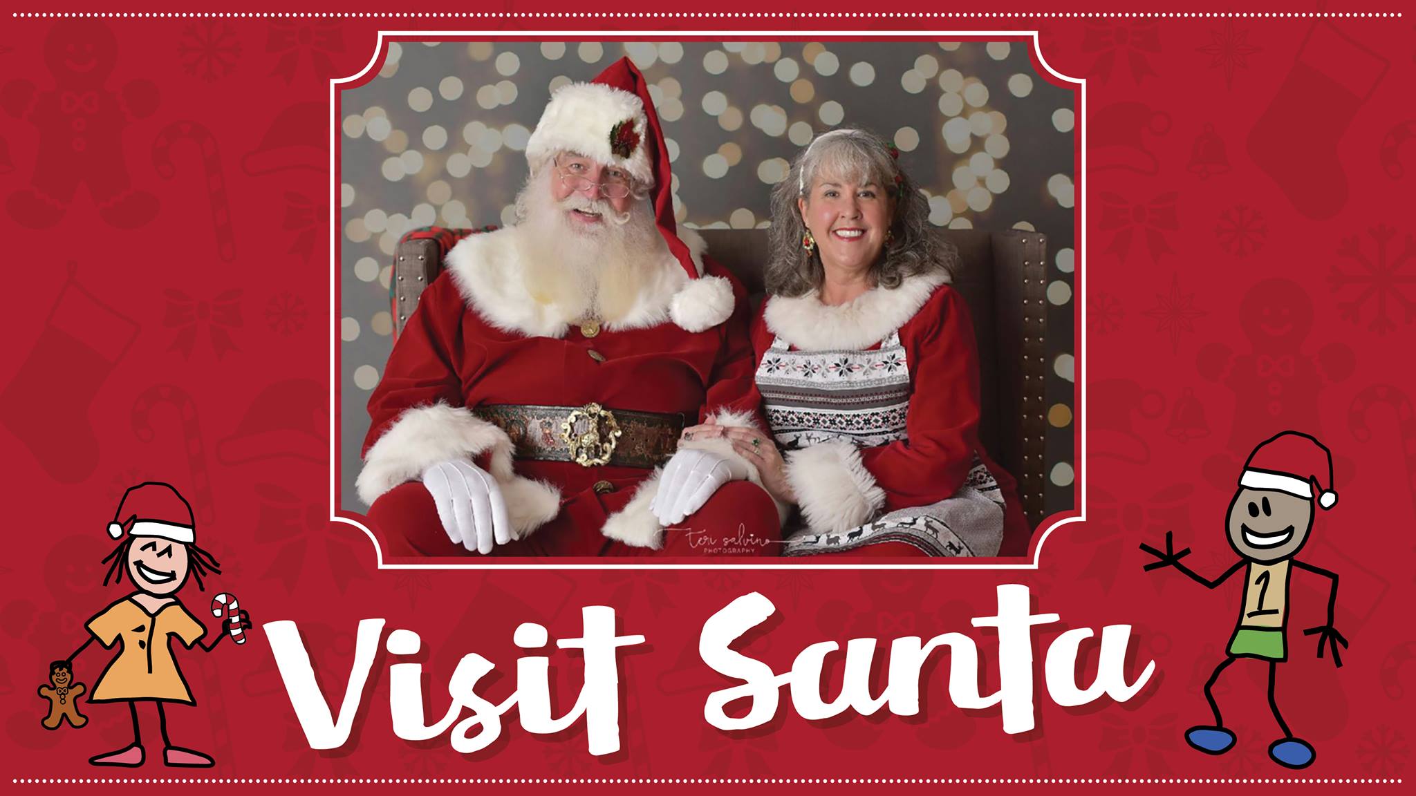 Visit with Santa and Mrs. Claus at Kids Teeth